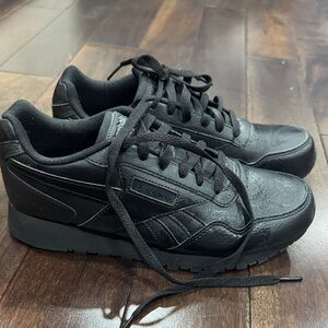 Black Reebok shoes